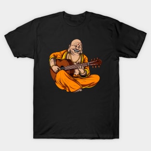 Buddha Playing Guitar T-Shirt